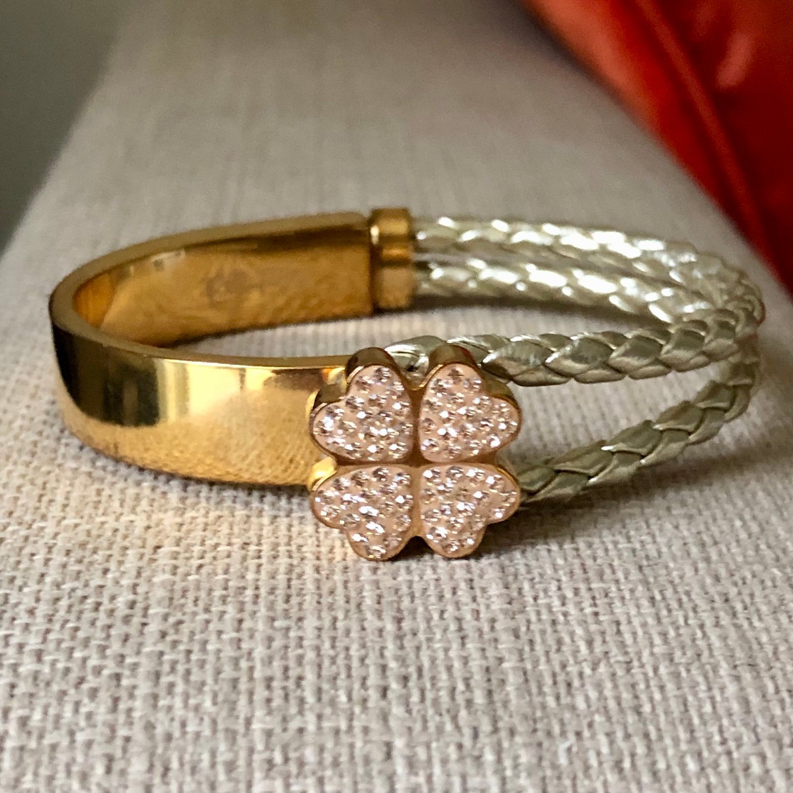Folli Follie Four Hearts Bracelet