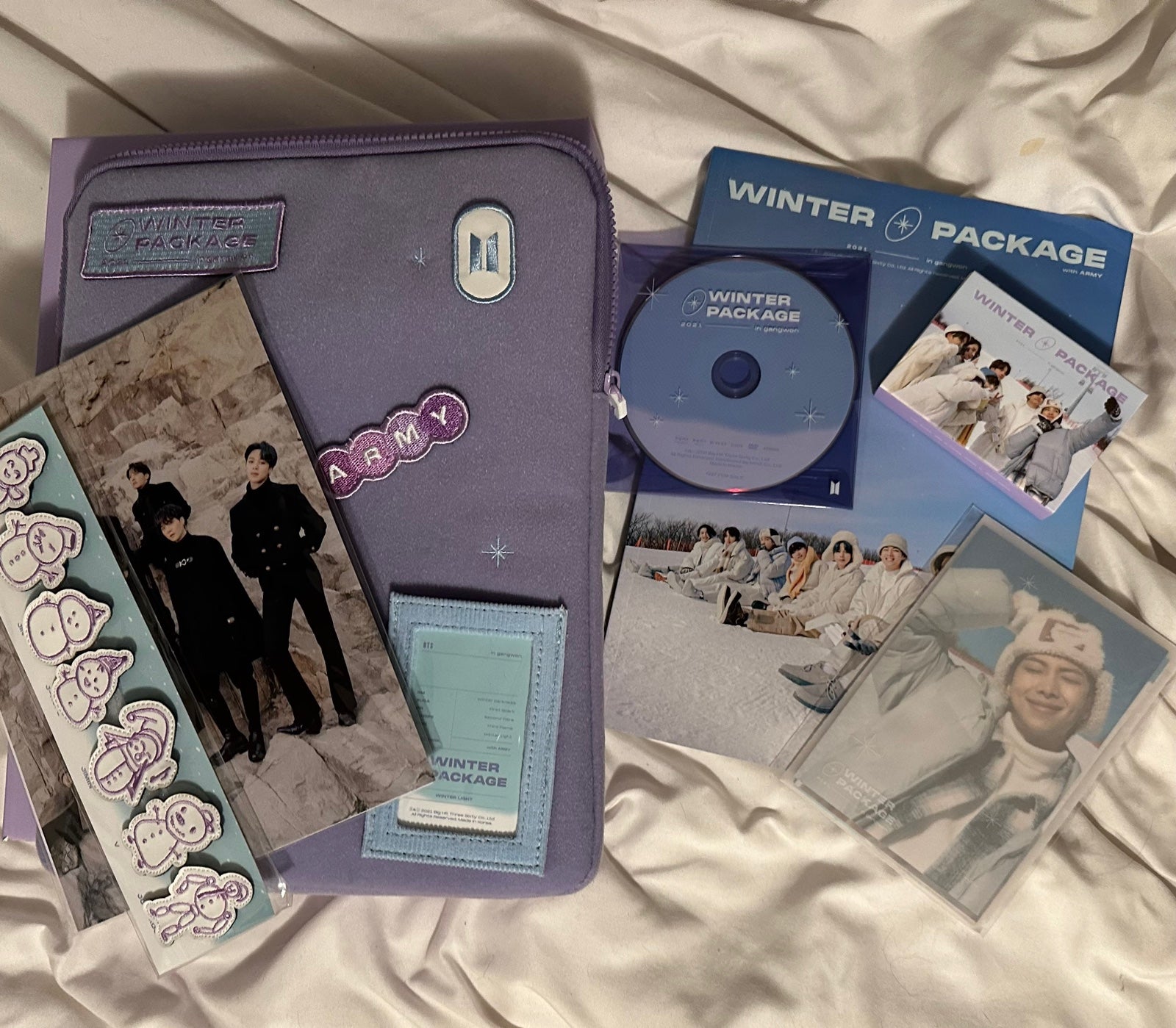 BTS winter package dvd 2021 CD