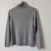 C By Bloomingdale's Cashmere Sweater Womens Top Medium Turtleneck Gray Old Money