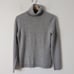 C By Bloomingdale's Cashmere Sweater Womens Top Medium Turtleneck Gray Old Money