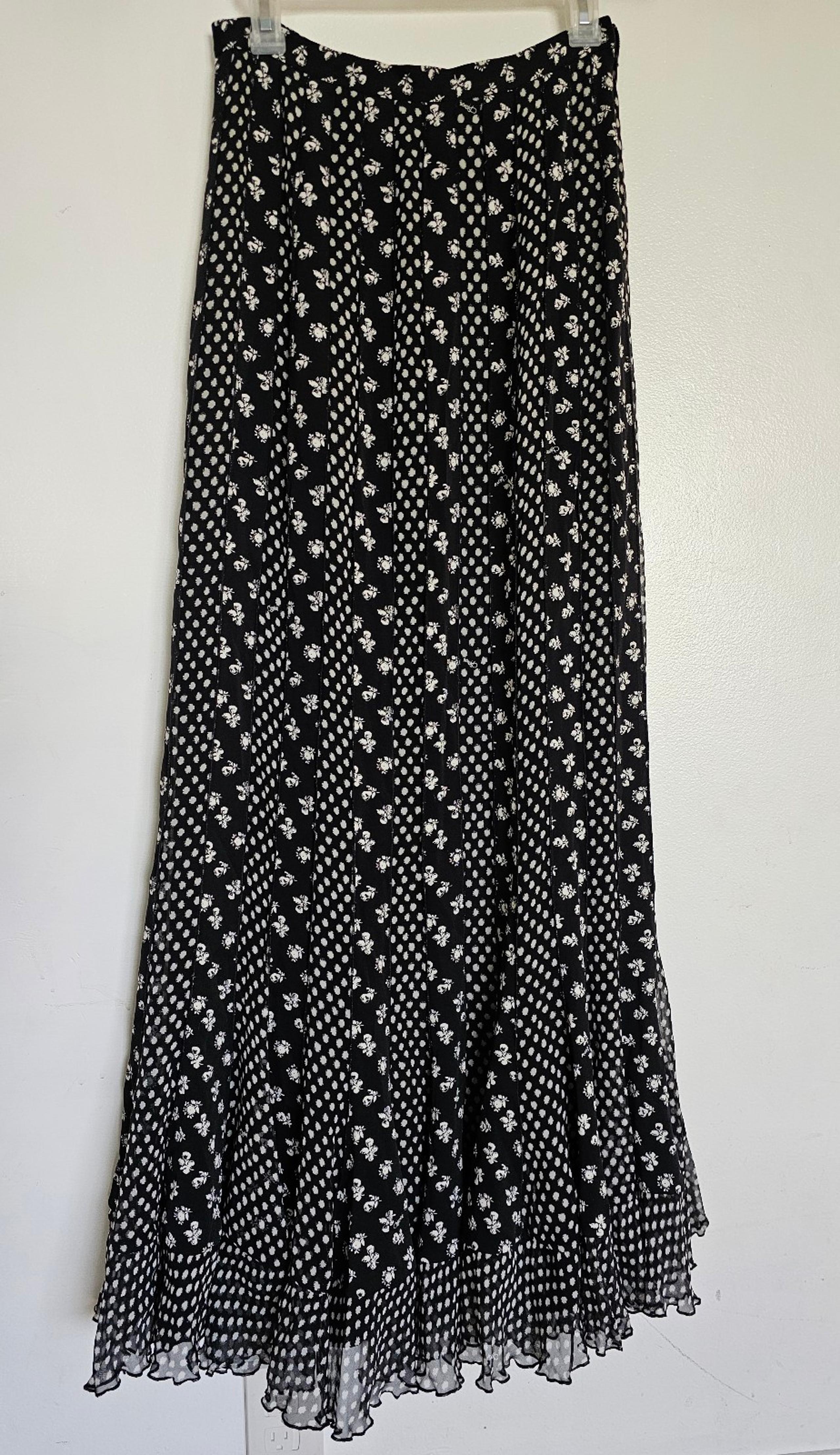 Diane Von Furstenberg Silk Maxi Skirt