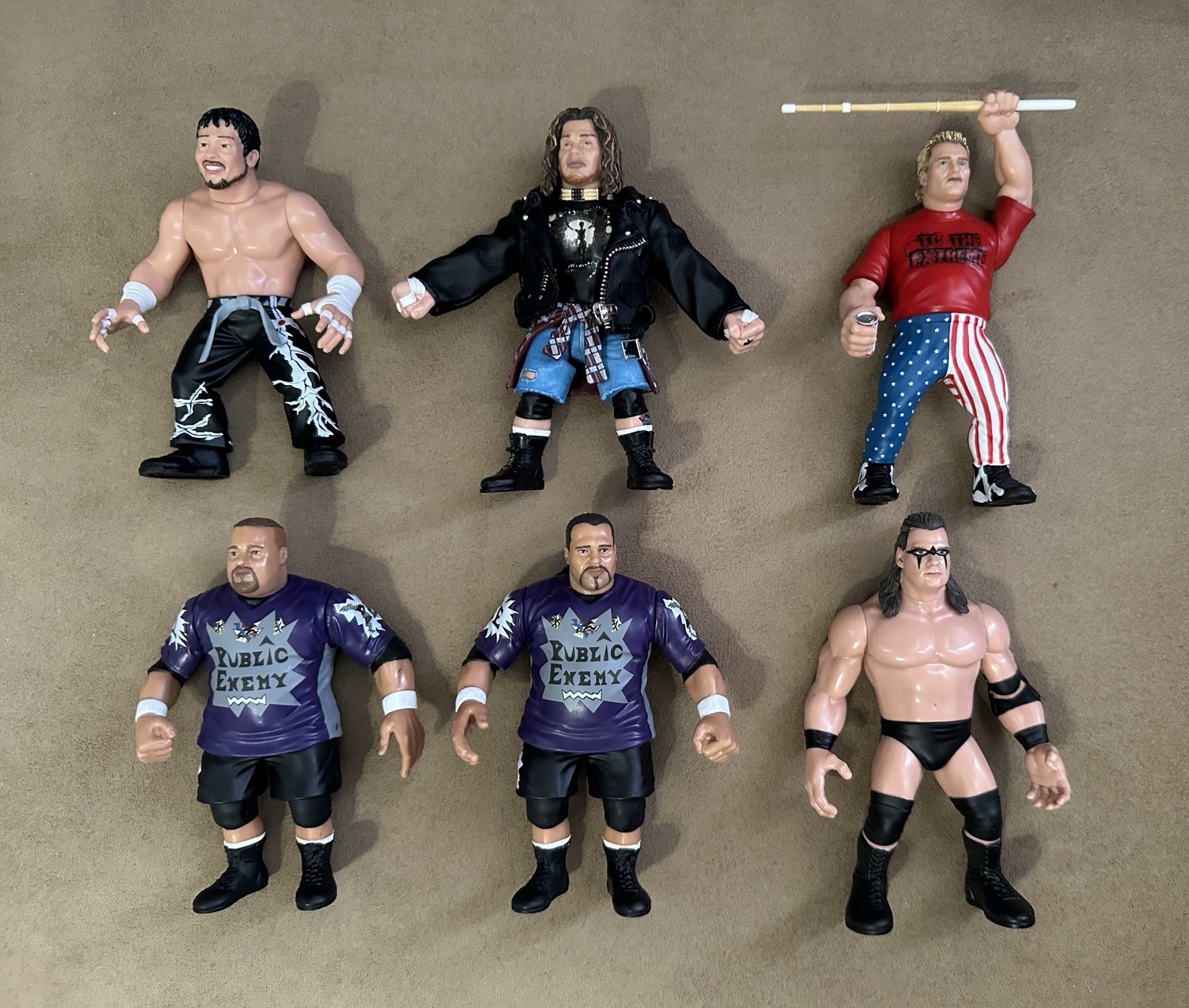 ECW Retro Action Figures Lot (6) — Zombie Sailor Toys — MINT RARE