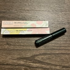 Clinique BLACK HONEY MASCARA LIMITED EDITION + High Impact Liquid Eyeliner +GIFT