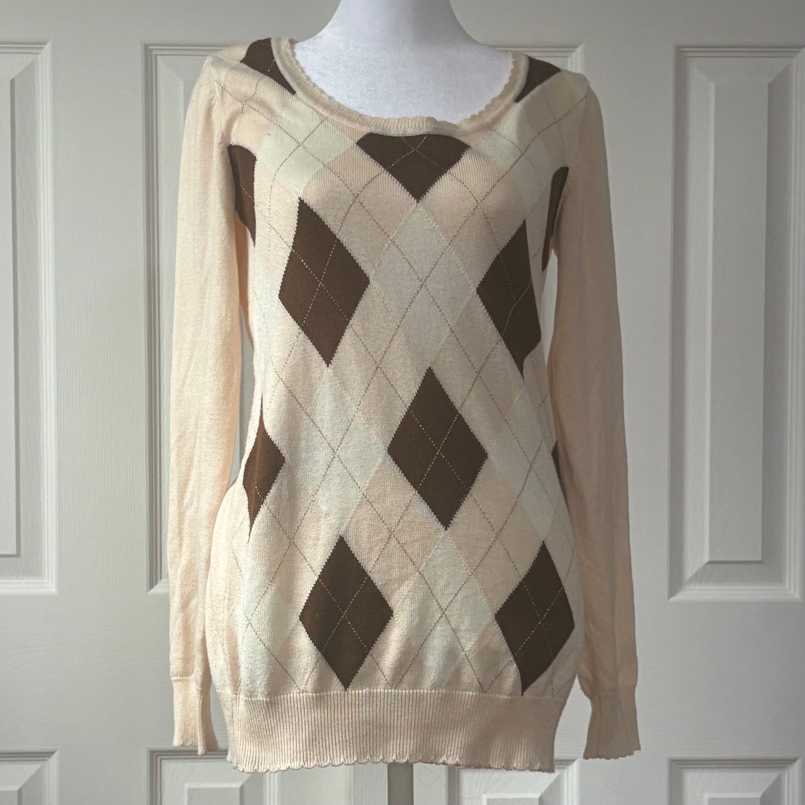 light cream sweater
