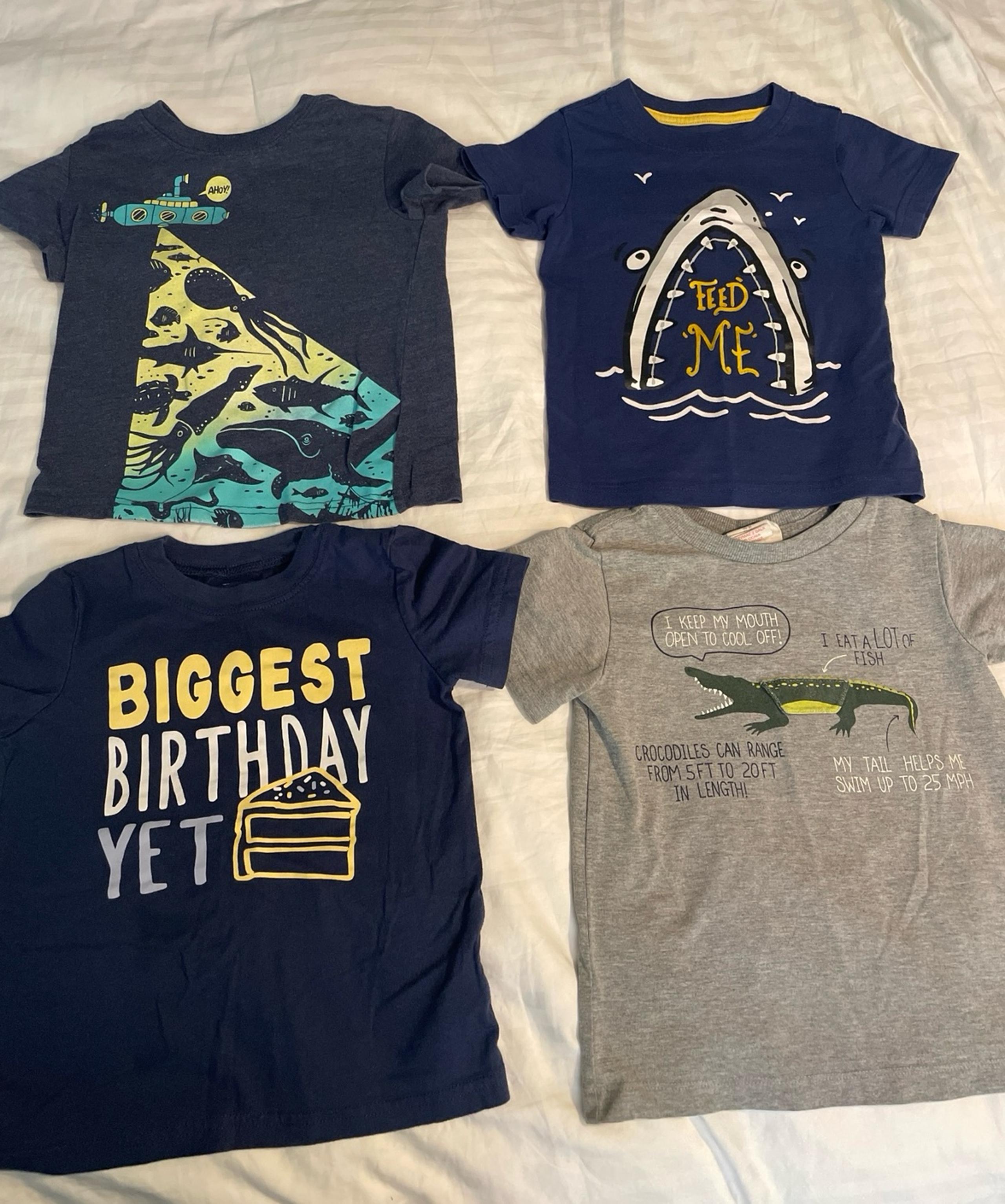 2T Ocean Birthday Tee Bundle
