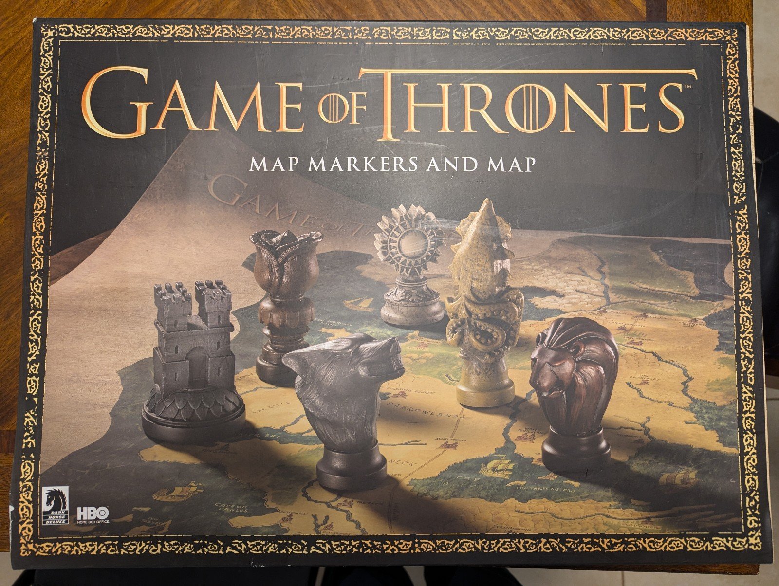 Game of thrones map and markers
