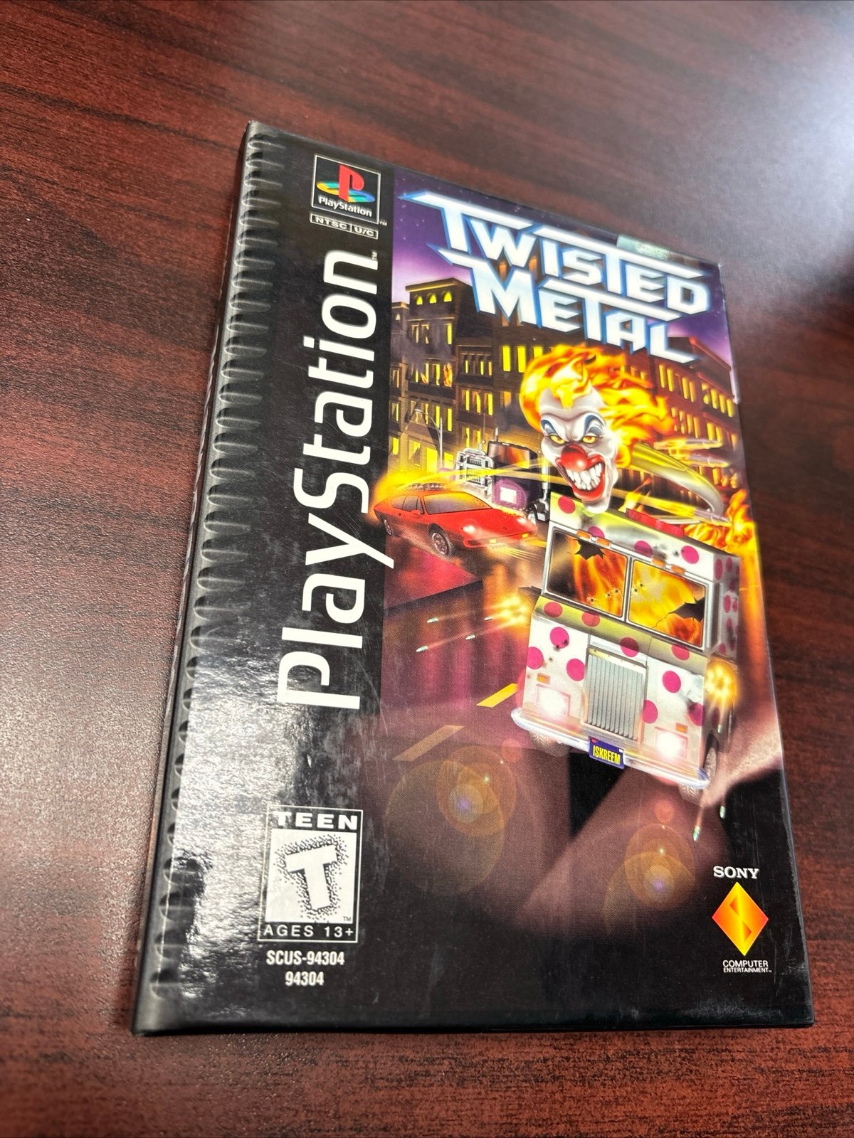 Twisted Metal Long Box PlayStation 1 PS1 Complete CIB !! BOX IN GREAT CONDITION!