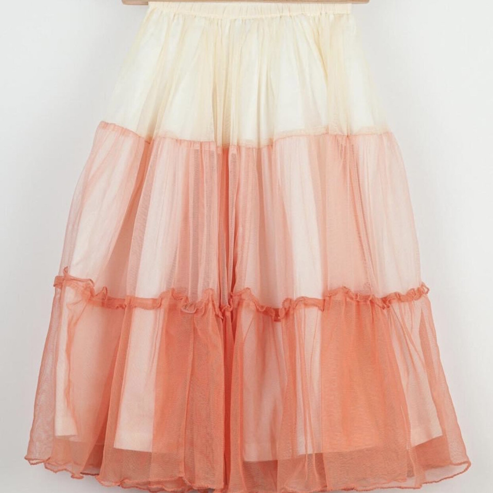 NWT Wildling Coral Mermaid Maxi Skirt