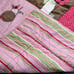 Sweet JoJo Infant Child 48x60 Quilted Comforter Bedspread Pink Jungle Animals