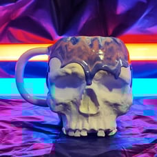 Ice Cream Skull Mug Halloween