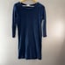 Standard James Perse Womens Raglan Sweatshirt Tunic Dress Size 1 S Blue Terry