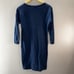 Standard James Perse Womens Raglan Sweatshirt Tunic Dress Size 1 S Blue Terry