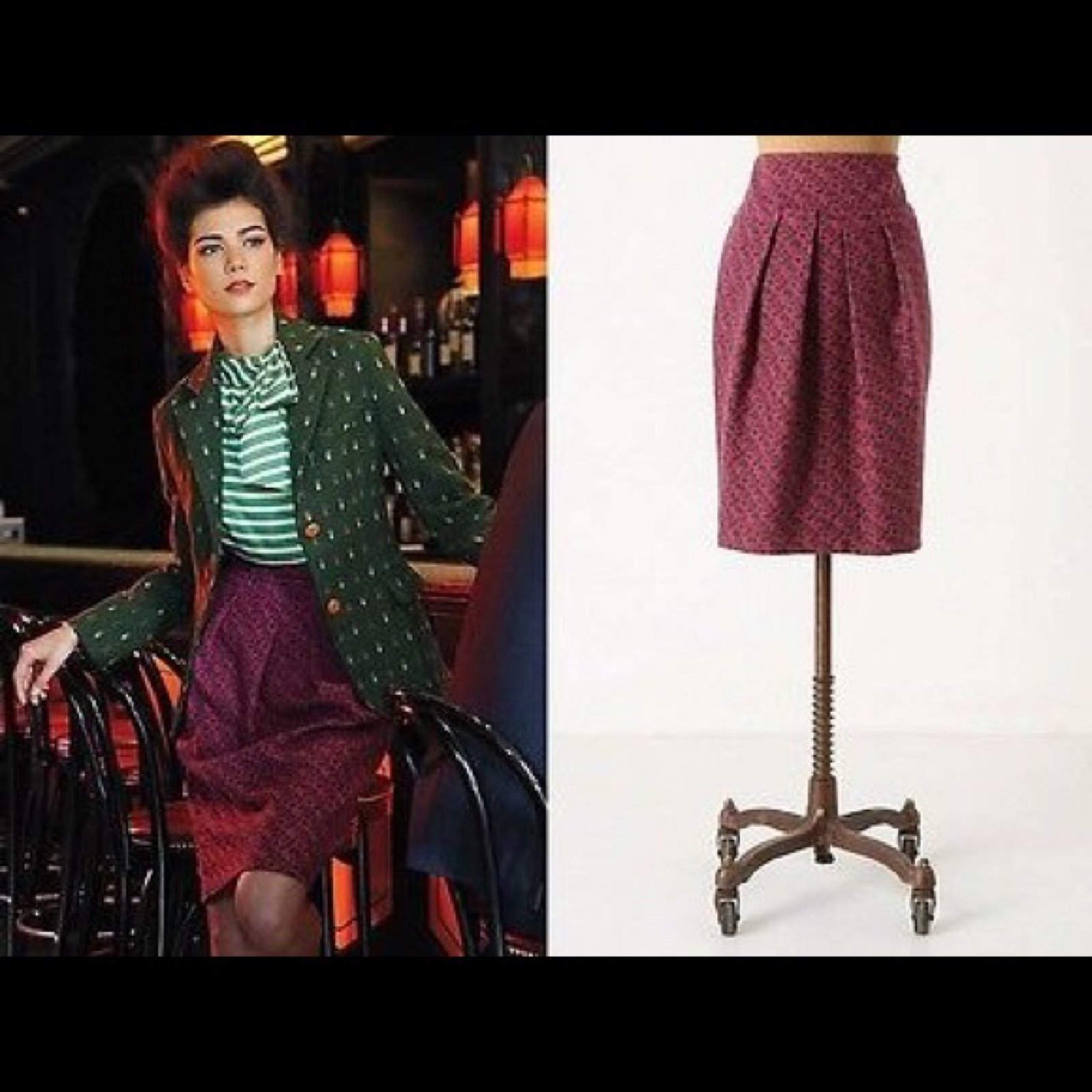 Anthropologie Eva Franco Skirt