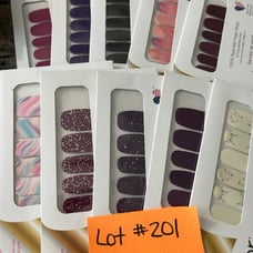 Color Street nail strips (Purples)