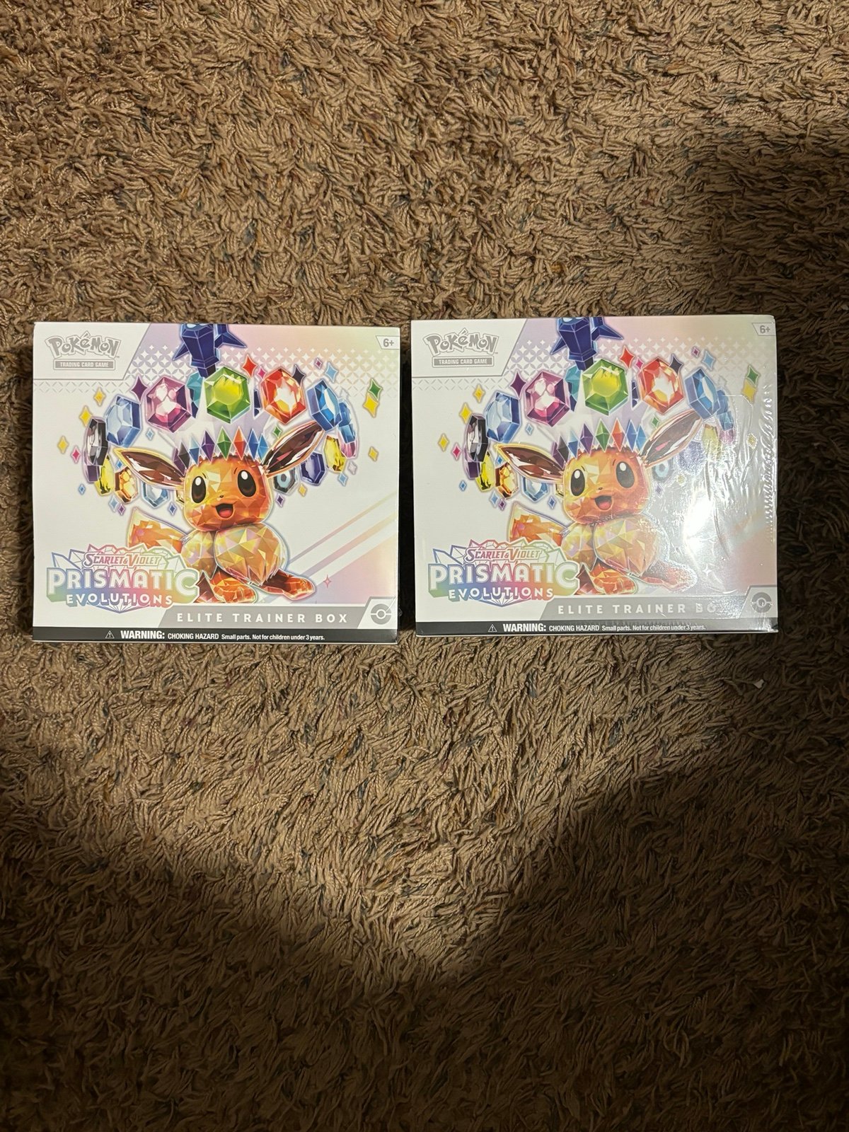 Pokemon prismatic evolutions elite trainer box