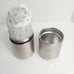 Aged & Ore Travel Decanter Stainless Steel Hand Blown Glass 500ml Silver New