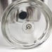 Aged & Ore Travel Decanter Stainless Steel Hand Blown Glass 500ml Silver New