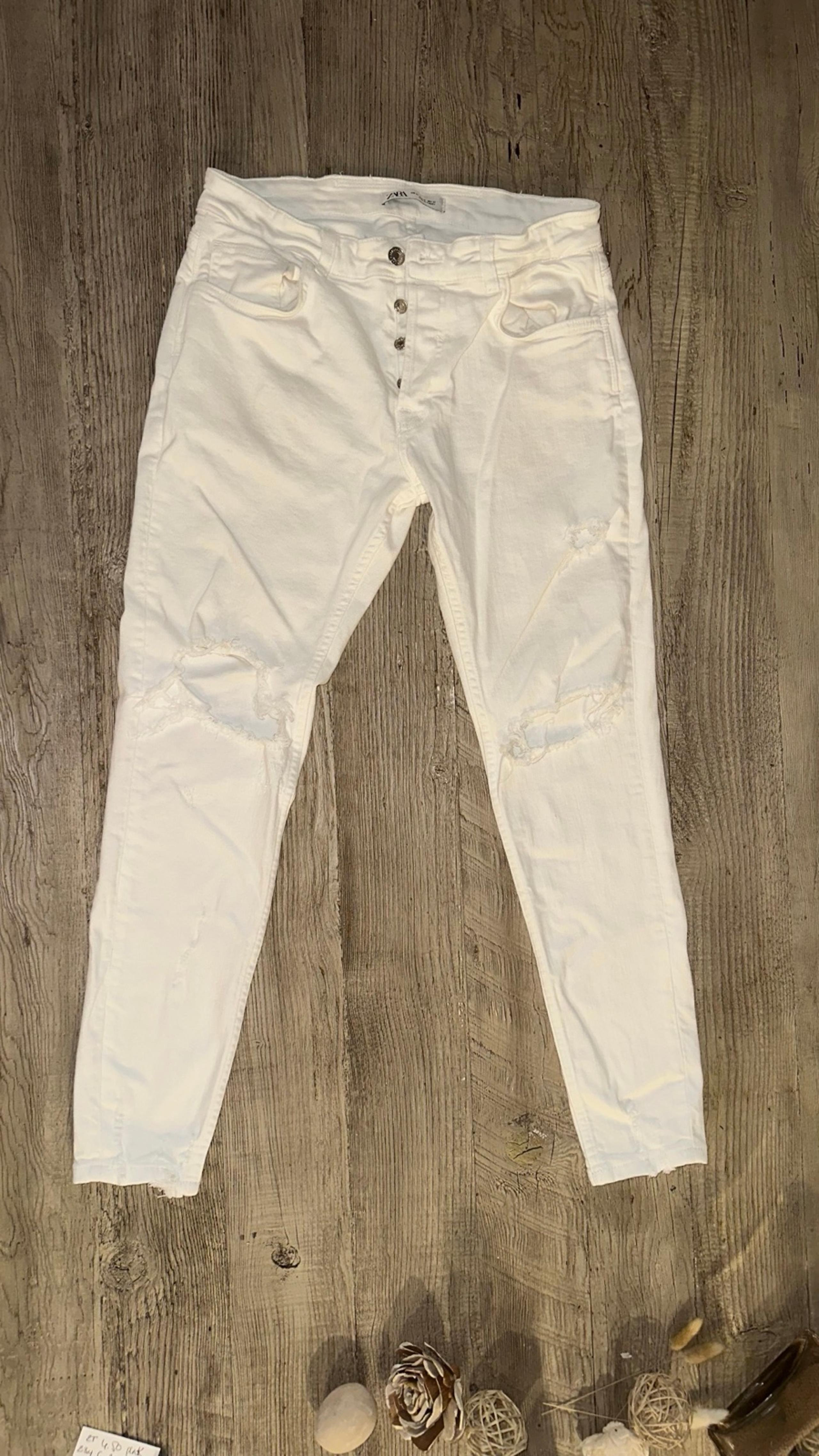 ZARA White skinny jeans MEN size 32