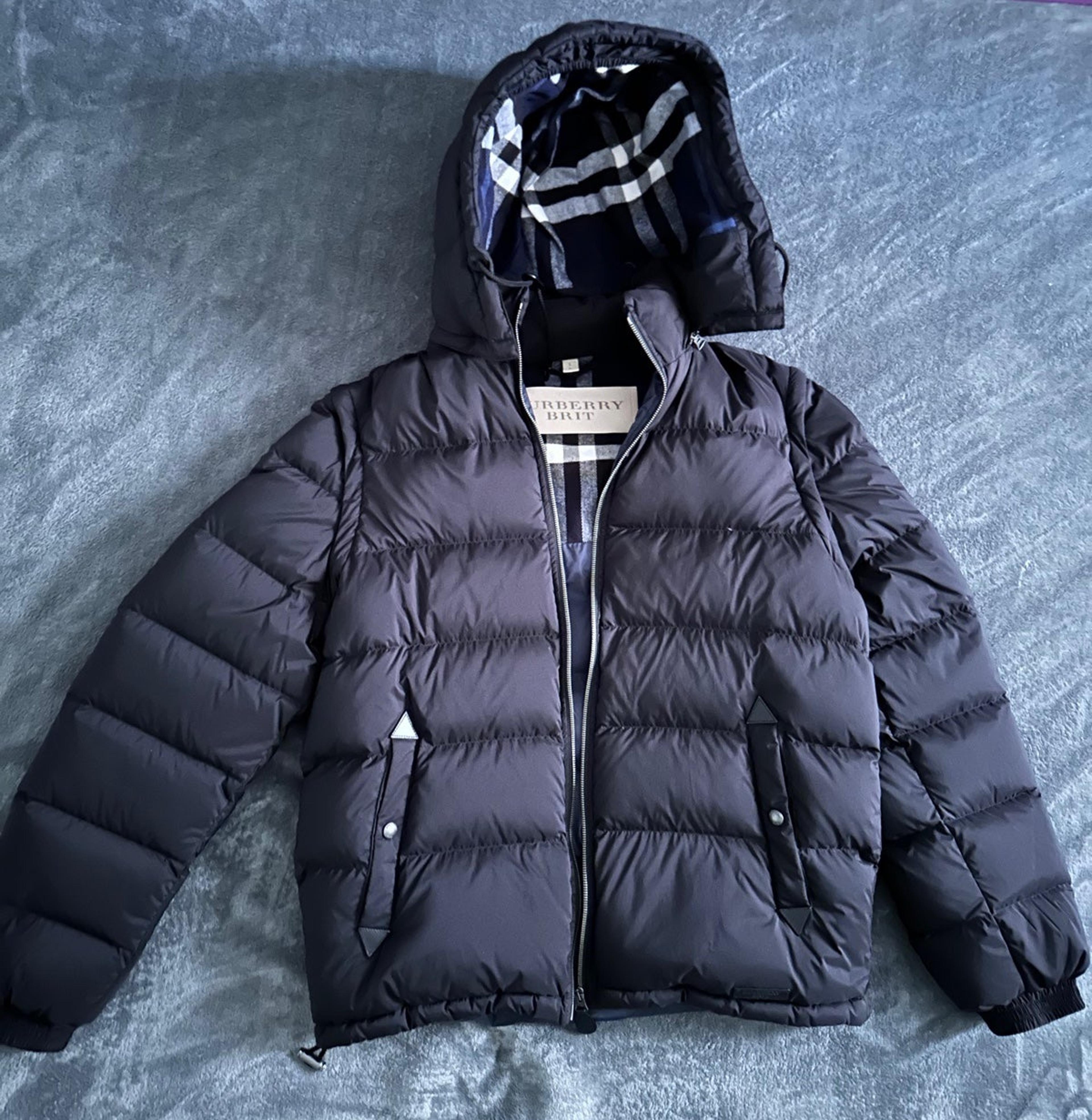 Burberry men's coats & jackets with hood Clearance