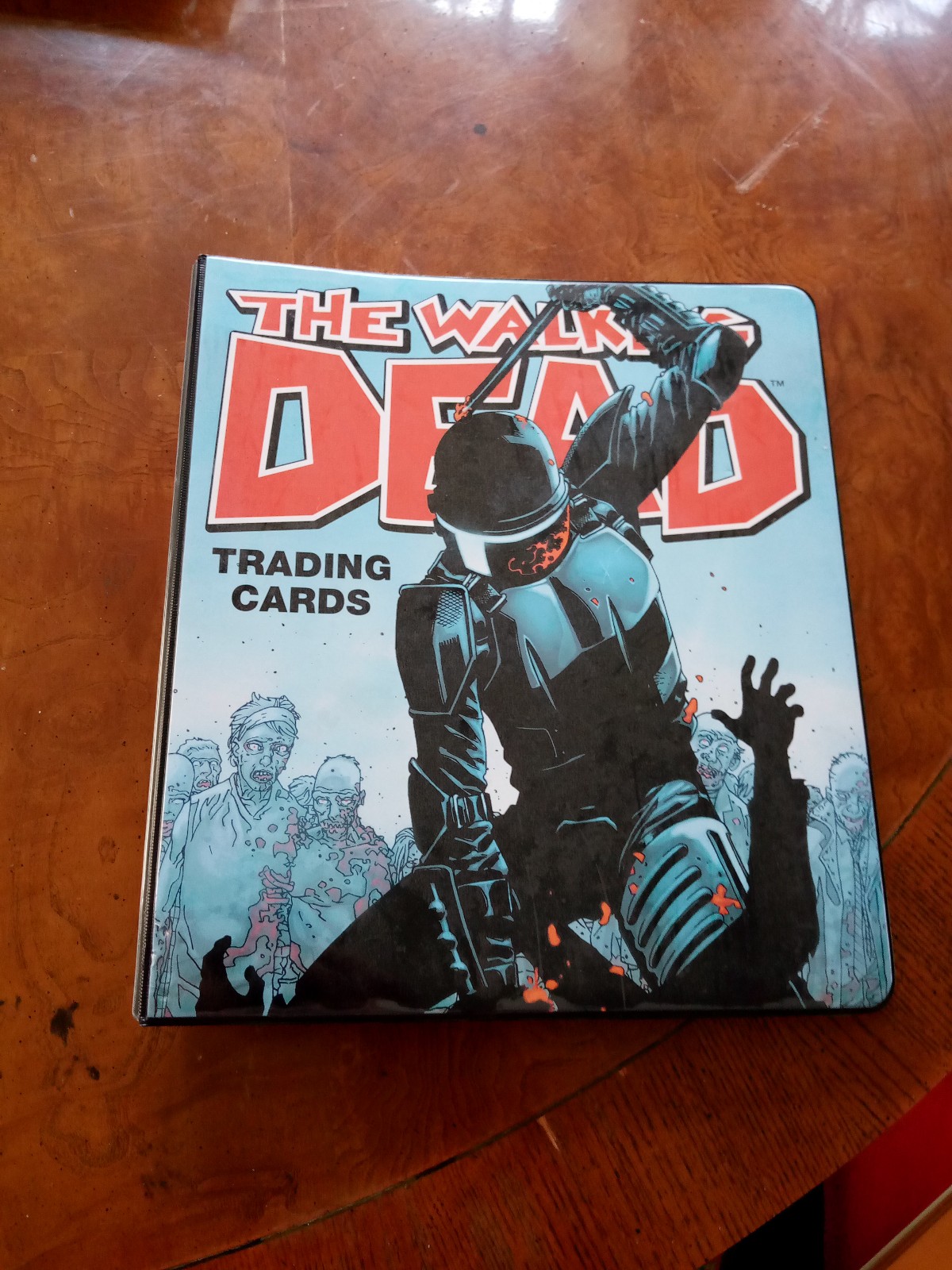 The Walking Dead comic cards with almost complete season three part two cards