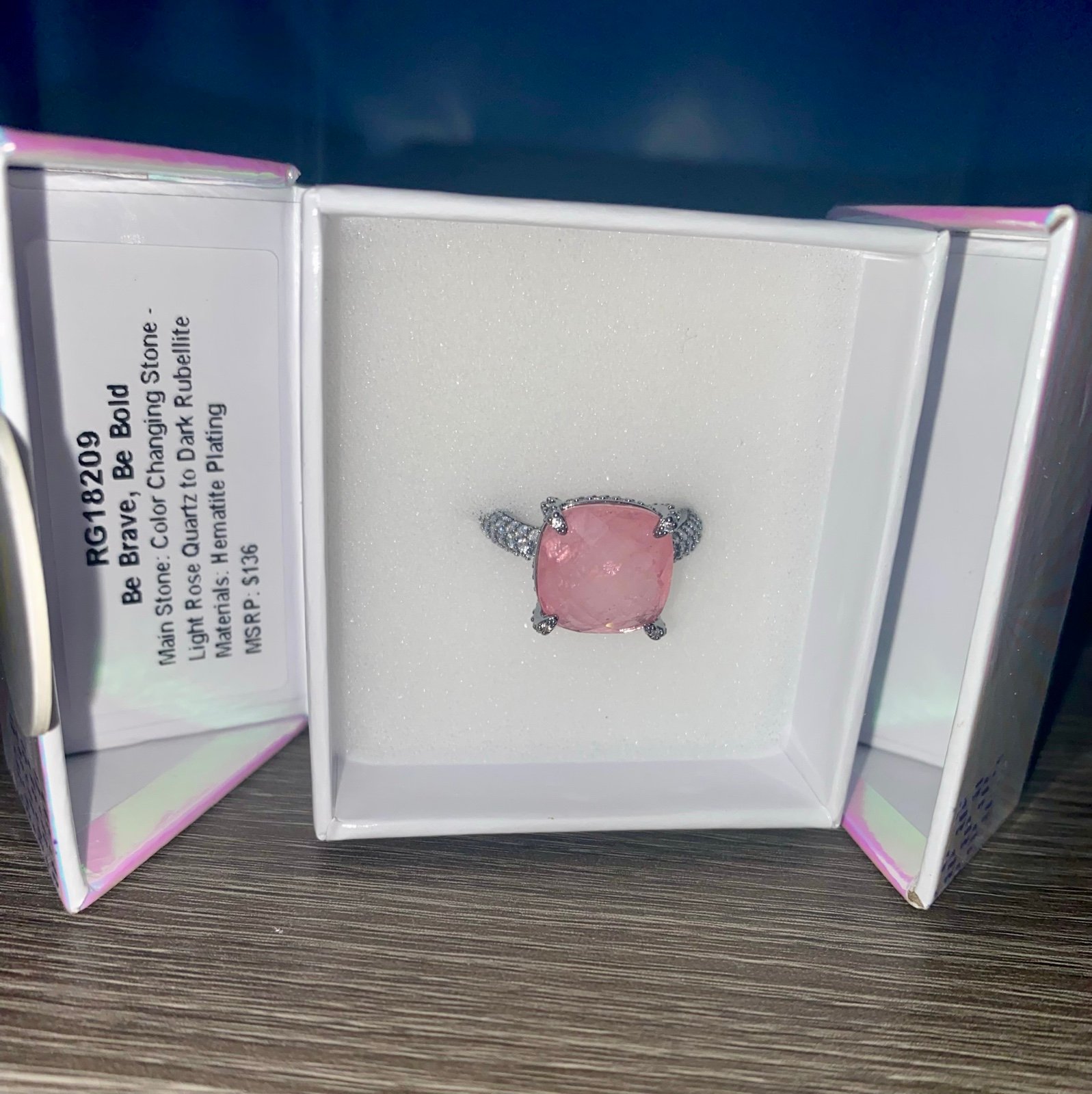Bomb Party - MHA ring Sz 9 - Mental Health Awareness - Be Brave Be Bold