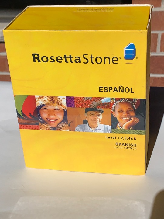 Rosetta Stone Spanish Levels 1-5