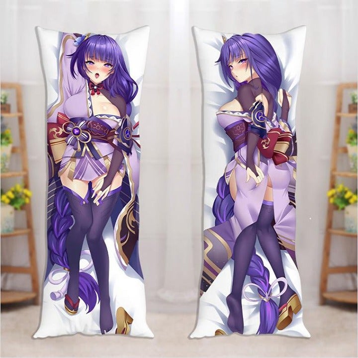 Genshin Impact Thunderbolt General pillowcase 50x150cm-nrt