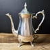 VINTAGE 1940'S SHERIDAN TAUNTON SILVERSMITHS SILVER PLATE TEAPOT 10 HIGH