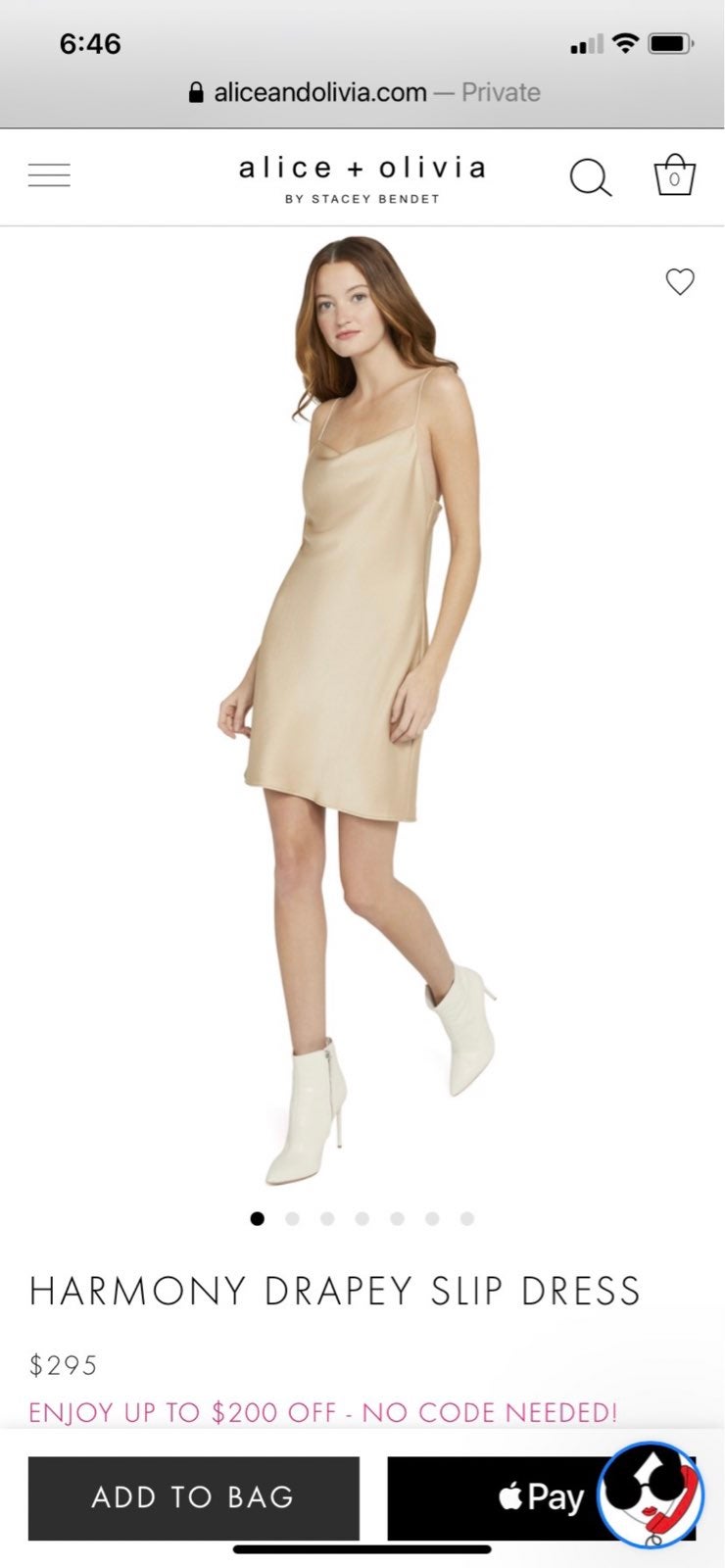 Silk slip dress! Originally $295!!!