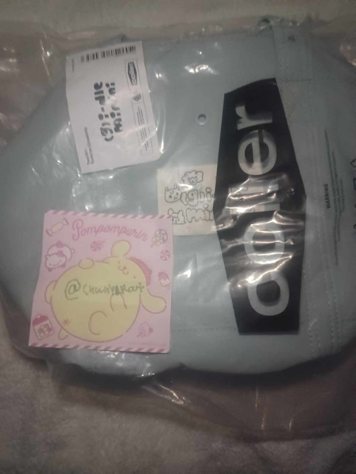 G IDLE nylon bag