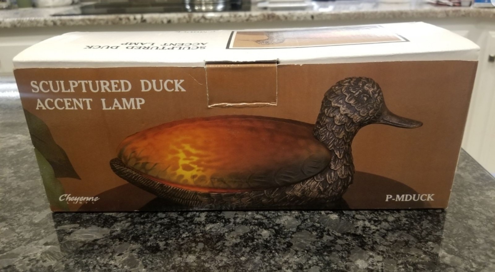 Sculptured Duck Accent Lamp