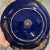 Peacock Taous Plate Floral design Japan Set two