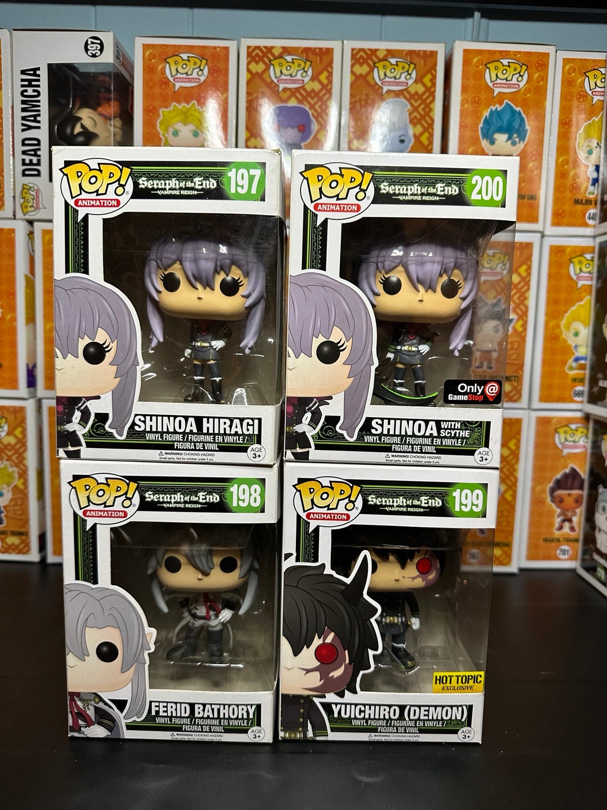 Seraph of The End Funko Pop Set