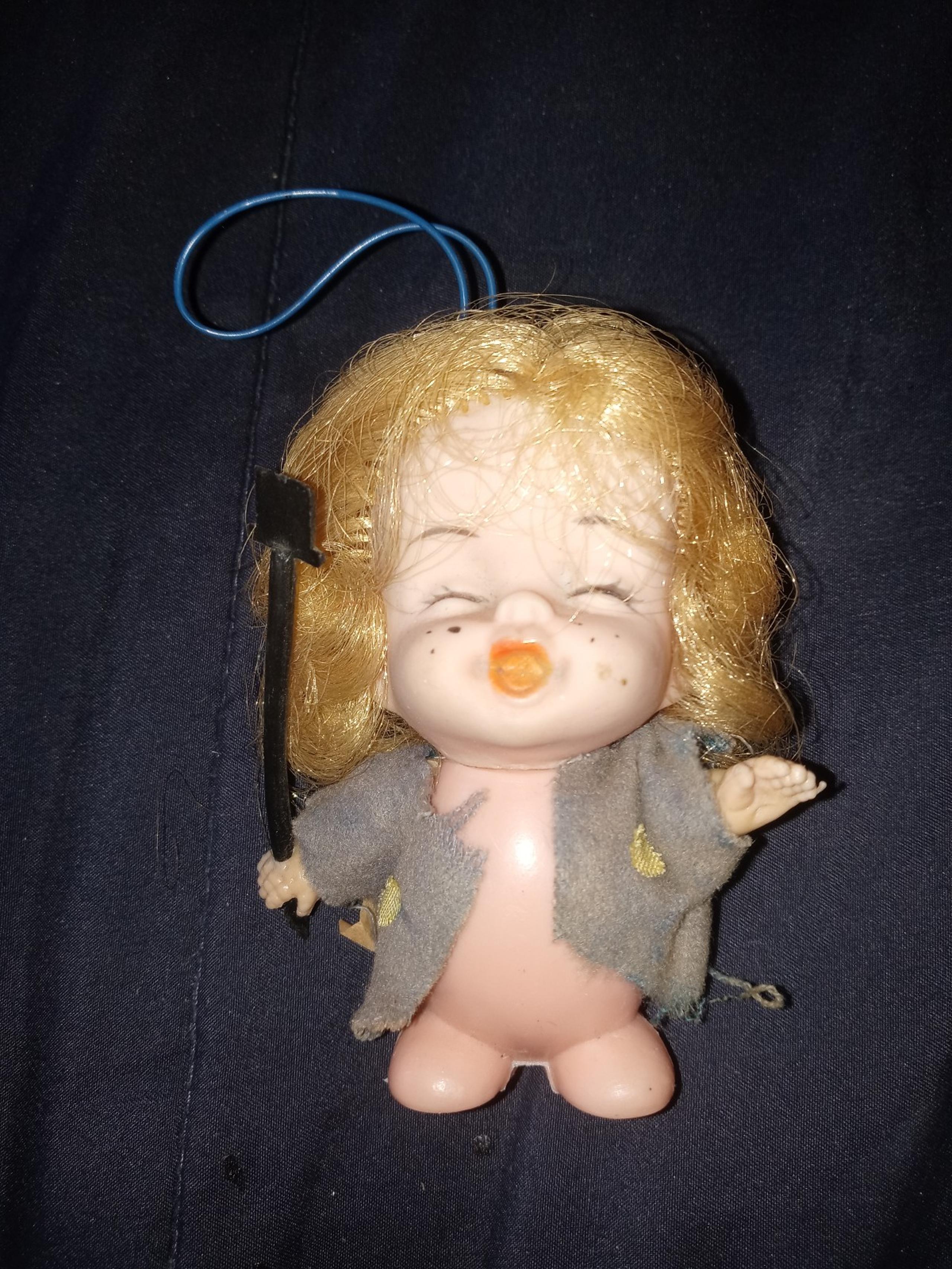vintage Chimney Sweep doll Christmas ornament