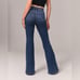 abercrombie and fitch the flare ultra high rise curve love size 36/22R