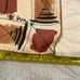 Vintage Vera Neumann Brown Silk Blend Scarf