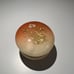 Orange Onyx like Pill Box, Small Jewelry Box, Ring Box, Vintage From the 70s
