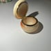 Orange Onyx like Pill Box, Small Jewelry Box, Ring Box, Vintage From the 70s