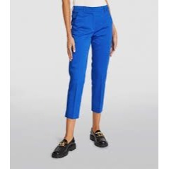 Weekend Max Mara Blue Cropped Cigarette Pants, Size 4