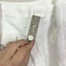 J Crew white high rise pleated short chelsea linen-cupro blend plus size 24 new
