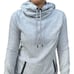 Athleta Sentry Cowl Neck Pullover Hoodie Sweatshirt Gray Size Small Lounge