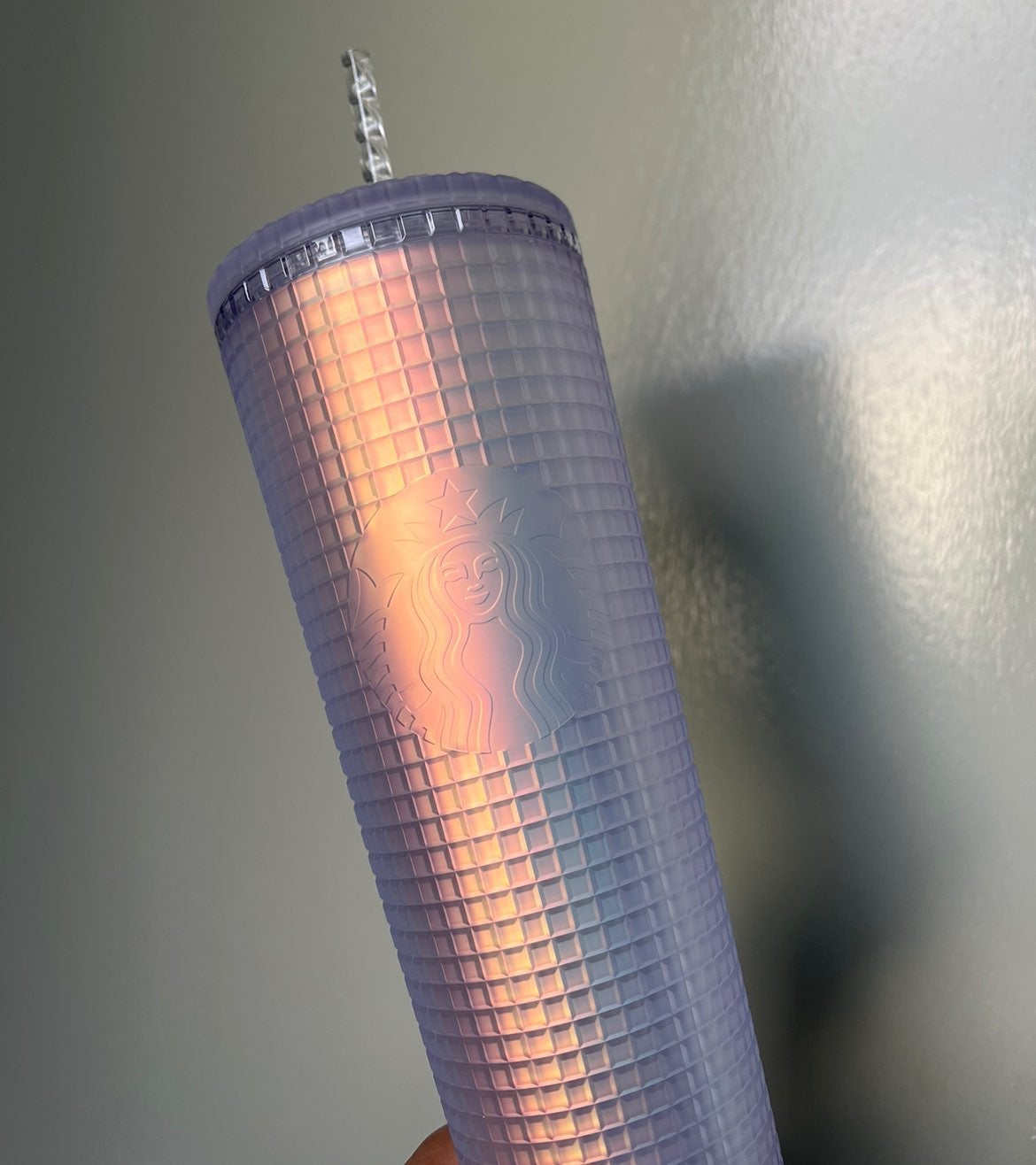 2022 NEW Starbucks Unicorn Grid Tumbler (Spring Collection)