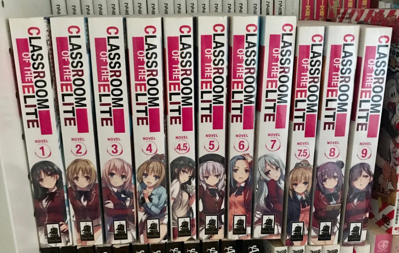 Classroom of the Elite Light Novel Volume 1-11 Set