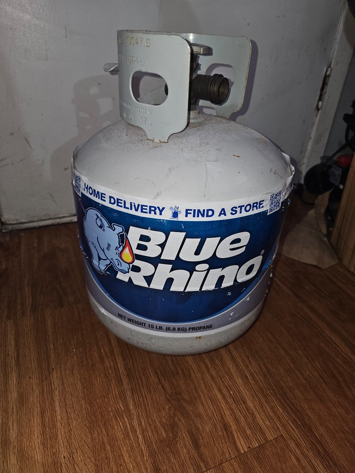 15lb Propane Cylinder Tank - EMPTY - Blue Rhino&Amerigas