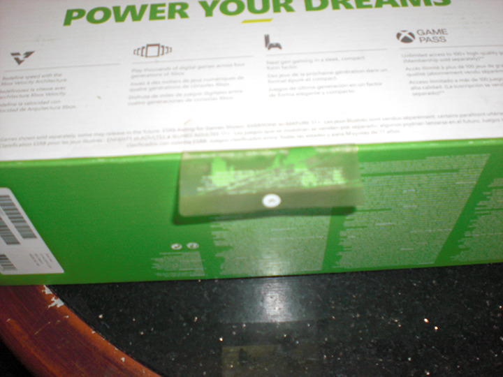 XBOX ONE 512 GB EMPTY BOX COMPLETE WITH ALL INSERTS + GOOD SEALS NO CONSOLE
