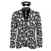 The Nightmare Before Christmas Glow-in-the-Dark Half Suit and Light-Up Tie for A