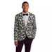 The Nightmare Before Christmas Glow-in-the-Dark Half Suit and Light-Up Tie for A