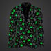 The Nightmare Before Christmas Glow-in-the-Dark Half Suit and Light-Up Tie for A