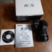 Pentax k5 dslr camera