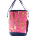 Pink Gold Arrows Large Cooler with Monogram